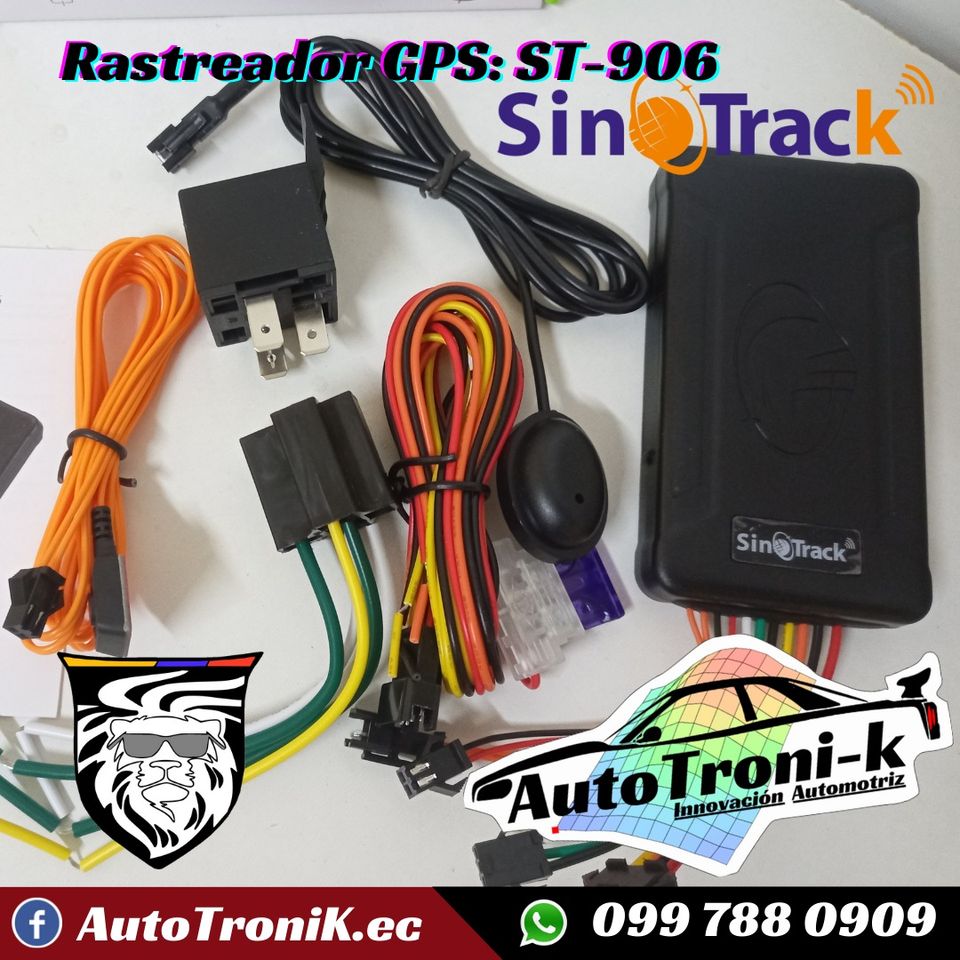 📌 Rastreador GPS SINOTRACK 🌎 ST-906 🚗