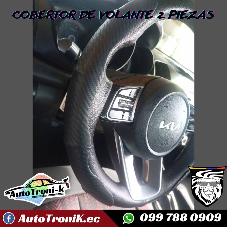COBERTOR DE VOLANTE 2 PIEZAS