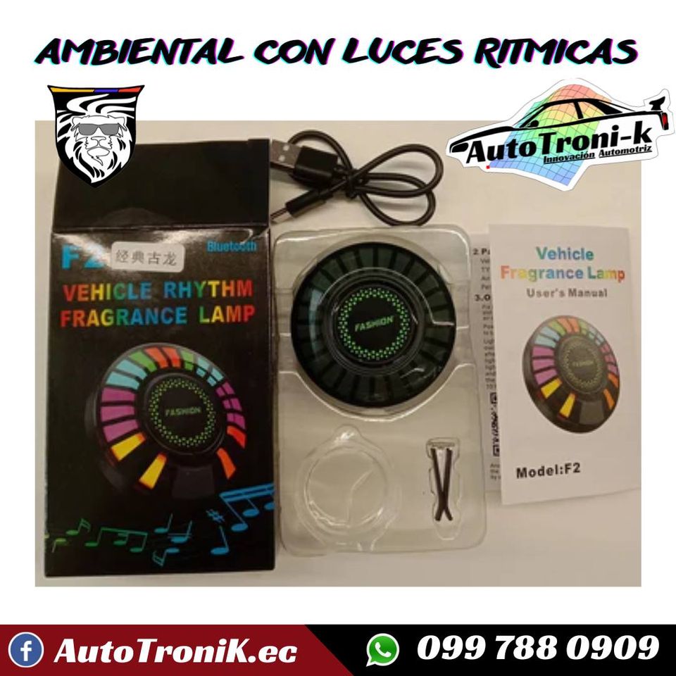 AMBIENTAL CON LUCES LED RITMICAS