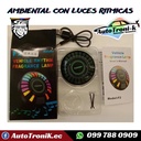 AMBIENTAL CON LUCES LED RITMICAS