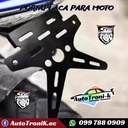 PORTAPLACAS PARA MOTO