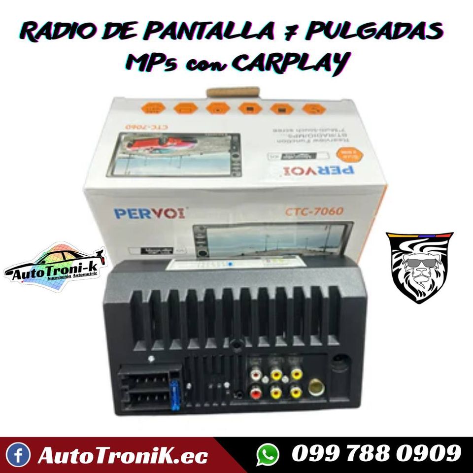 RADIO DE PANTALLA 7 PULGADAS MP5