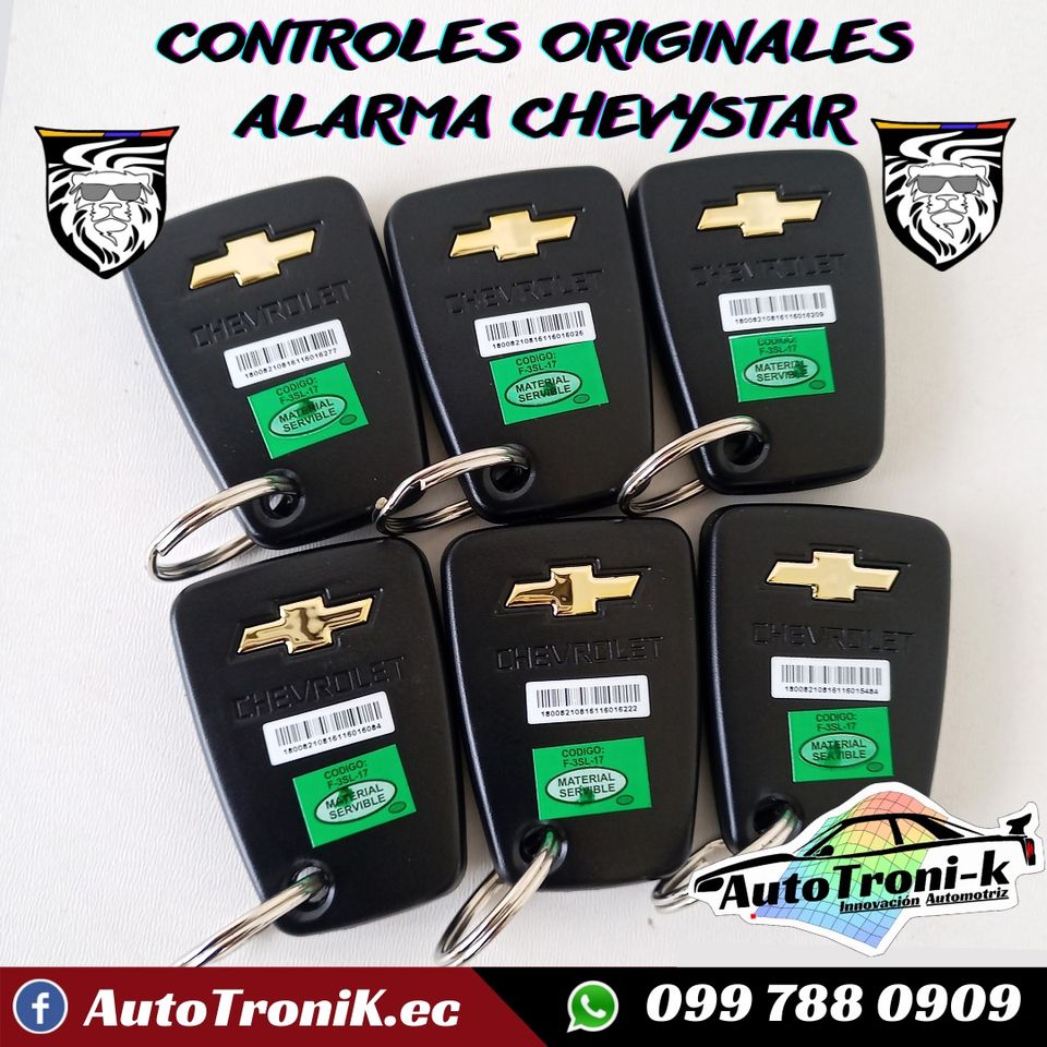 🌟 Controles Chevystar 💯