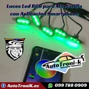 💯 Luces Led RGB para mascarilla ✅ Tipo RAPTOR✨