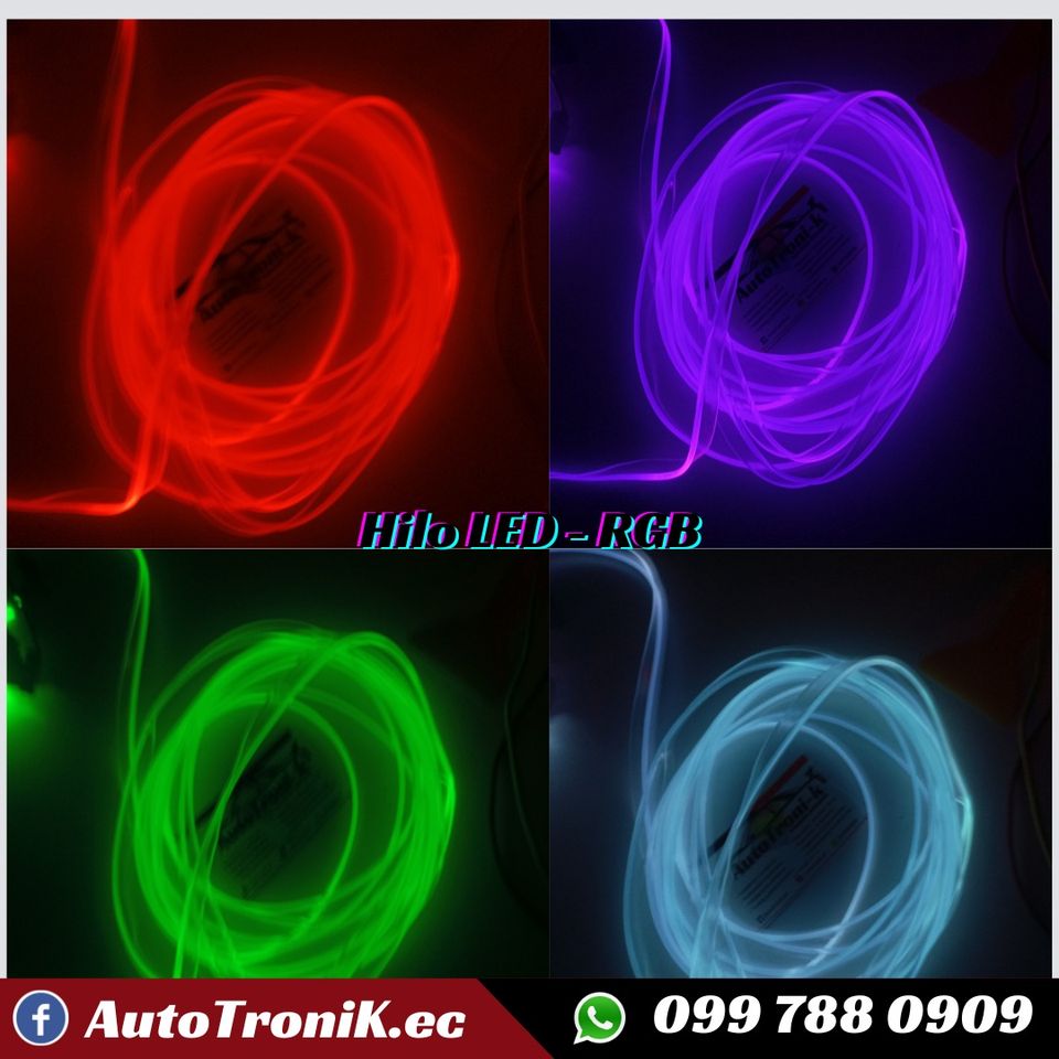 💯 Hilo Led - RGB - Control con aplicacion ✅
