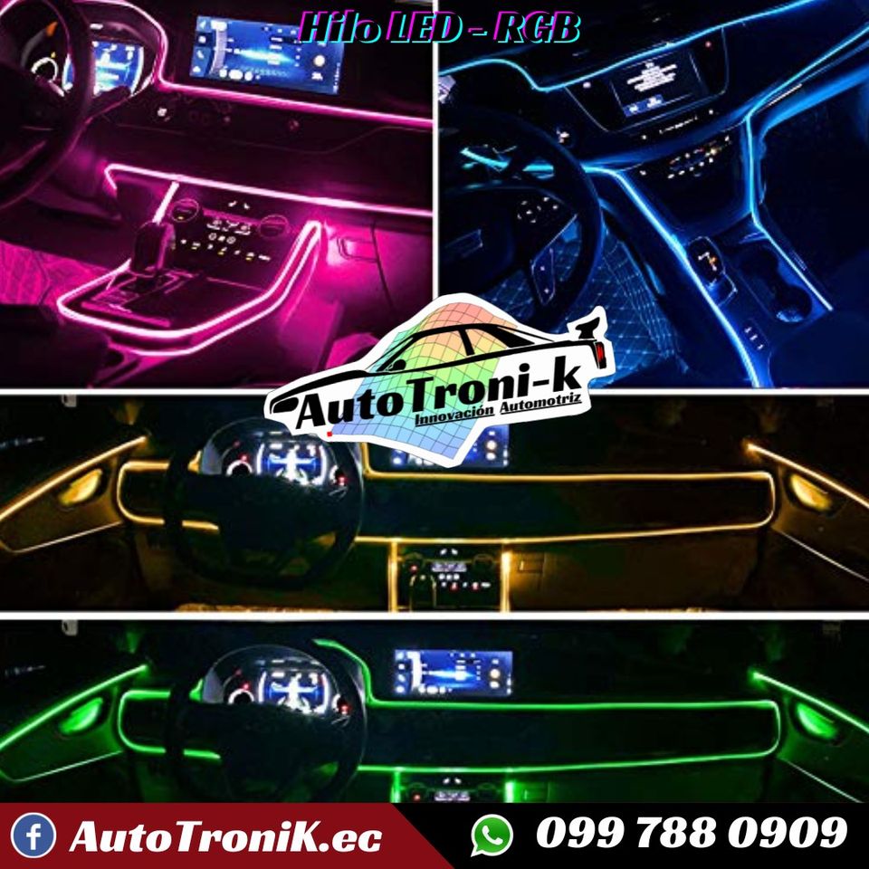 💯 Hilo Led - RGB - Control con aplicacion ✅