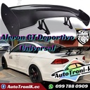 🔥 Alerón Deportivo GT 🏁 - Universal - Negro mate ✅