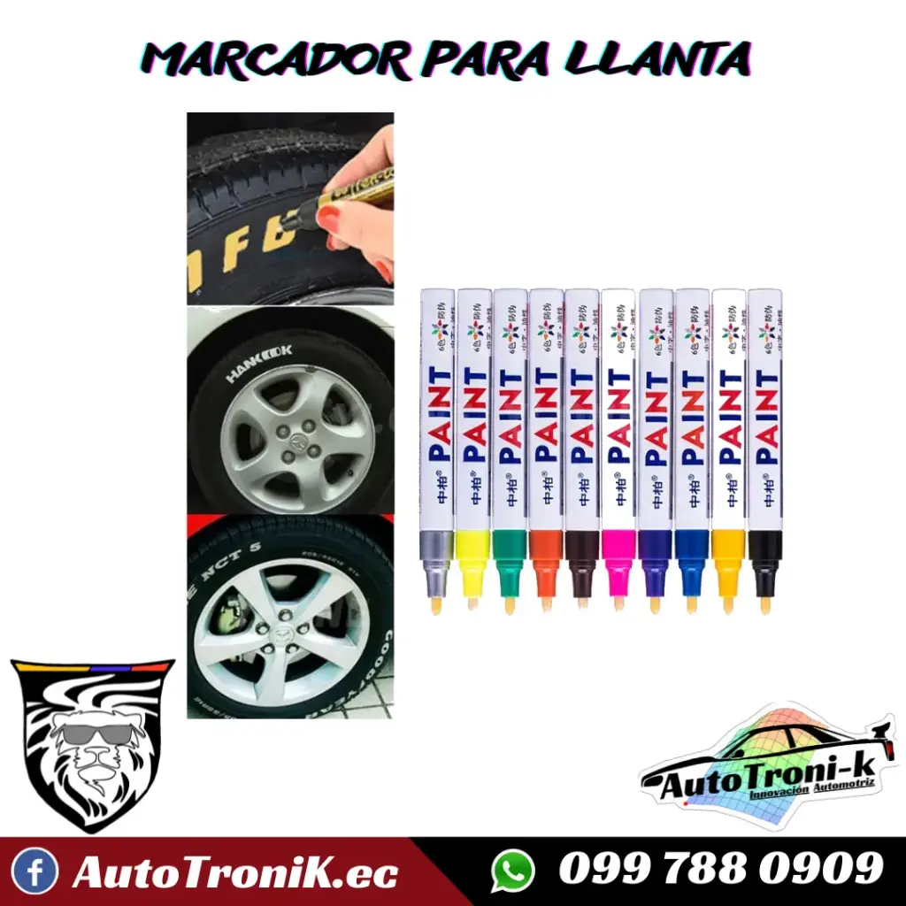 MARCADOR PARA LLANTA