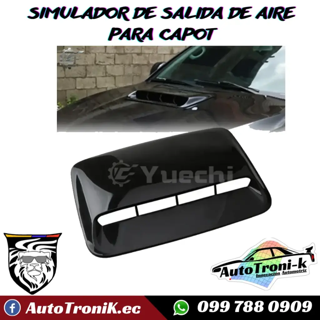 SIMULADOR DE SALIDA DE AIRE PARA CAPOT