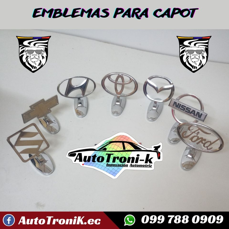 😎 Emblemas para Capot 😎