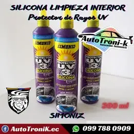 Silicona para limpieza interior - Simoniz 💯