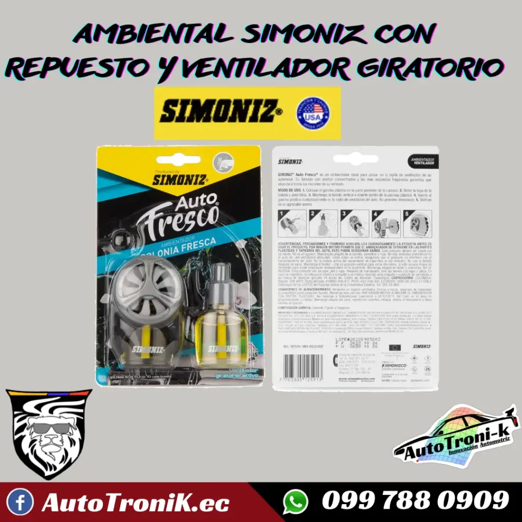 AMBIENTAL SIMONIZ CON REPUESTO