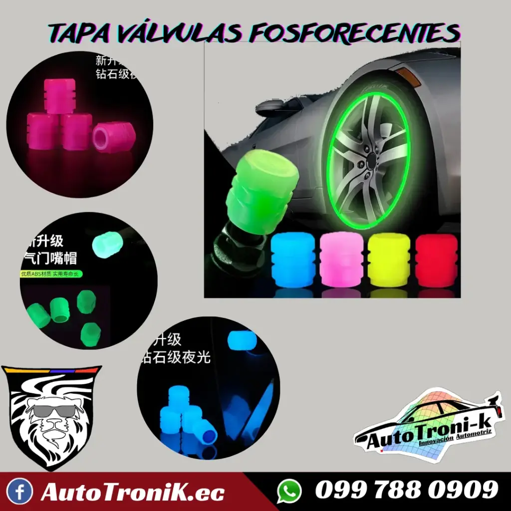 TAPA VÁLVULAS FOSFORECENTES