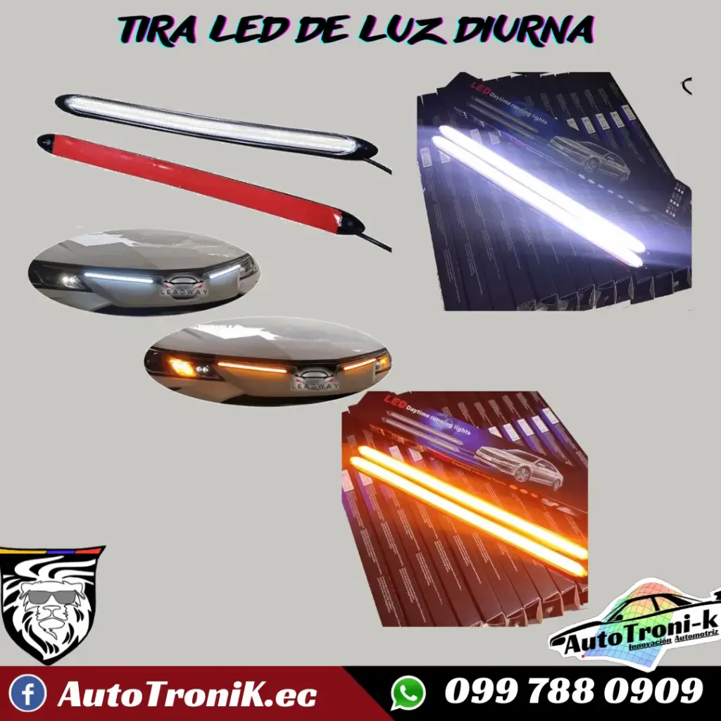 TIRA LED DE LUZ DIURNA+DIRECCIONAL