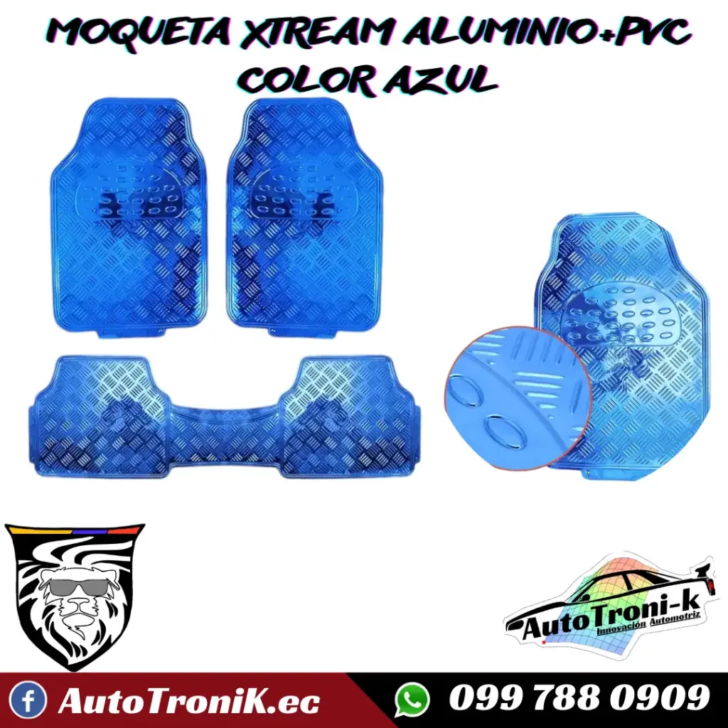 MOQUETAS XTREAM ALUMINIO+PVC
