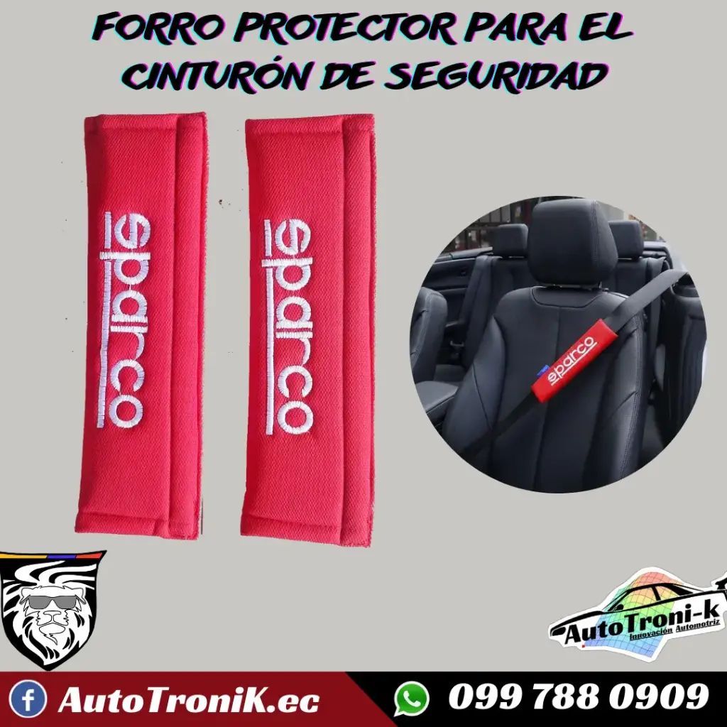 FORRO PROTECTOR PARA EL CINTURÓN DE SEGURIDAD