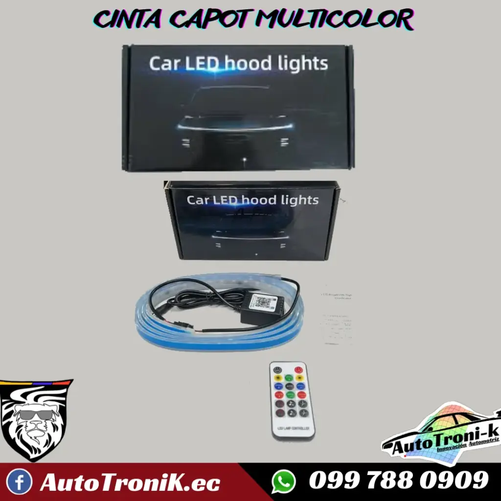 CINTA CAPOT MULTICOLOR