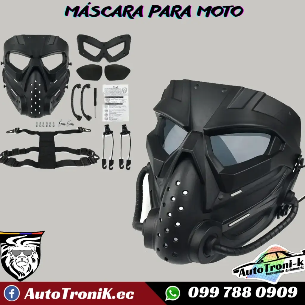 MÁSCARA PARA MOTO