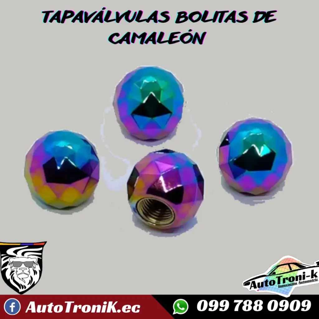 TAPAVÁLVULAS BOLITAS DE CAMALEÓN 