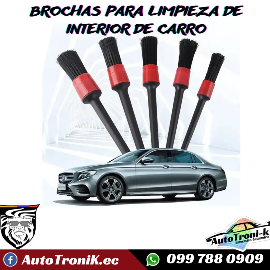 BROCHAS PARA LIMPIEZA DEL INTERIOR DEL CARRO