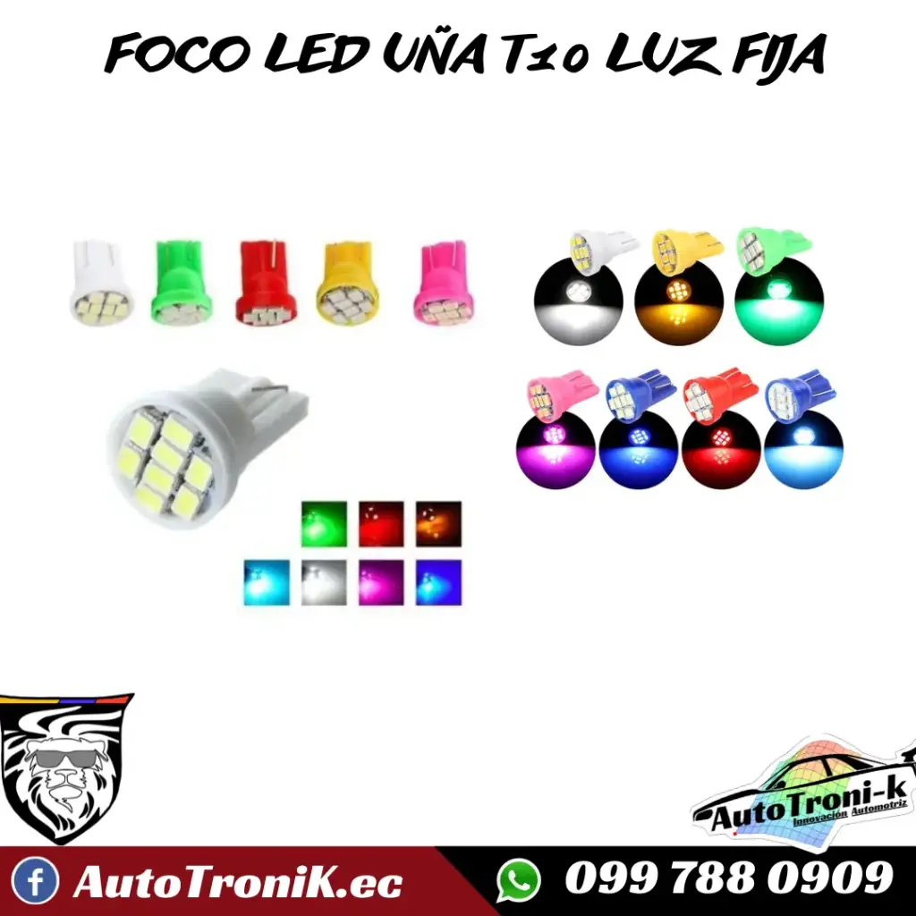 FOCO LED UÑA T10