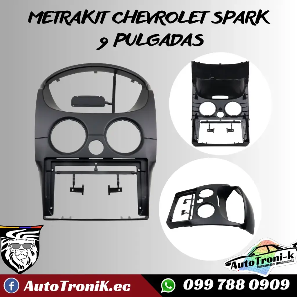 METRAKIT CHEVROLET SPARK LT 9 PULGADAS