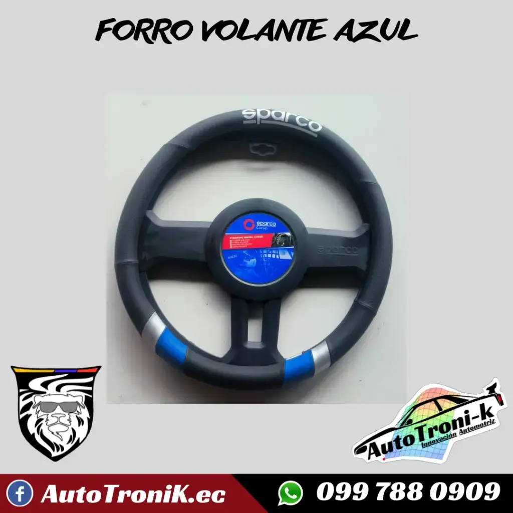 FORRO VOLANTE AZUL SPC111BL