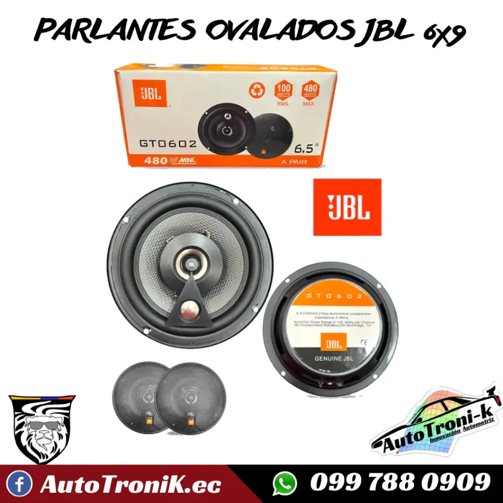 PARLANTES OVALADOS JBL 6X9
