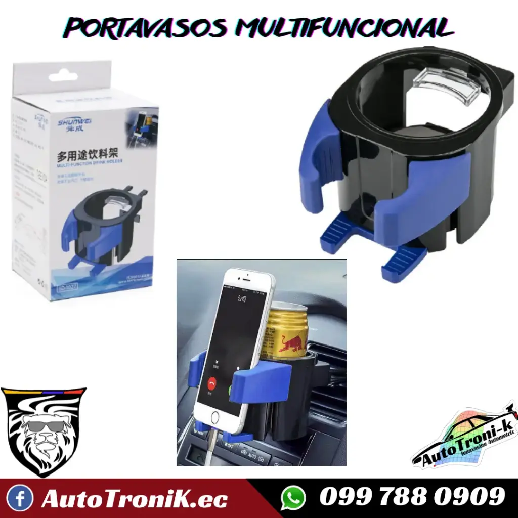 PORTAVASOS MULTIFUNCIONAL