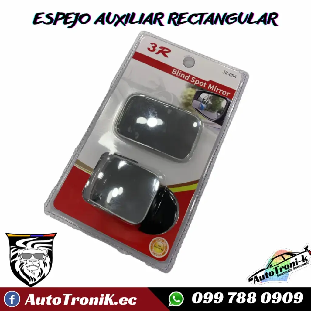 ESPEJO AUXILIAR RECTANGULAR