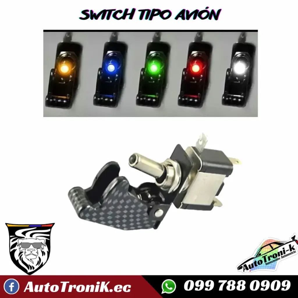SWITCH TIPO AVIÓN