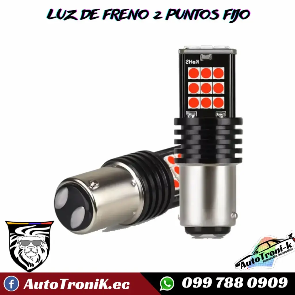 LUZ DE FRENO 2 PUNTOS FIJO