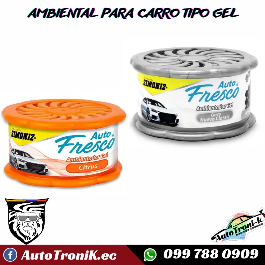 AMBIENTAL PARA CARRO TIPO GEL