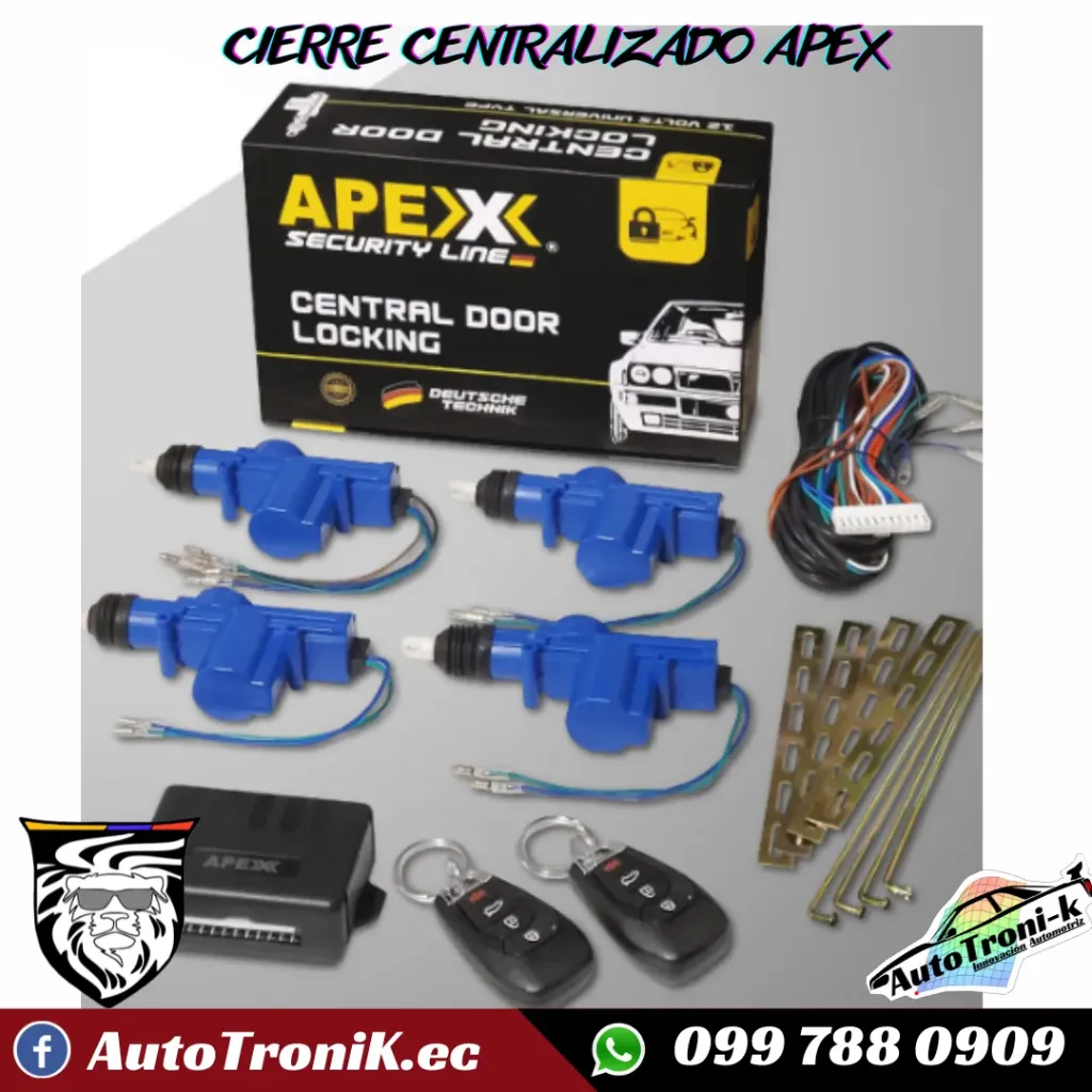 CIERRE CENTRALIZADO APEX