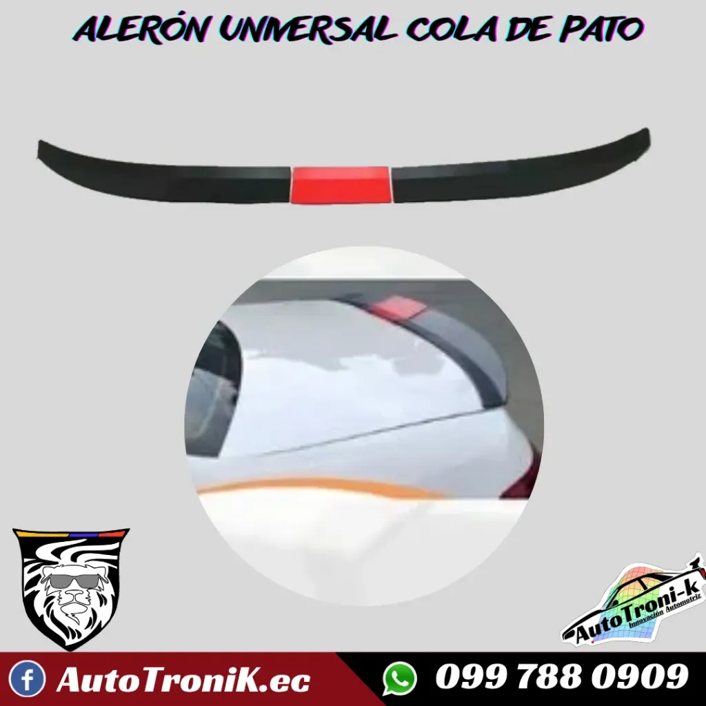 ALERÓN UNIVERSAL COLA DE PATO/3 PARTES