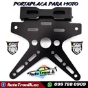 PORTAPLACAS PARA MOTO