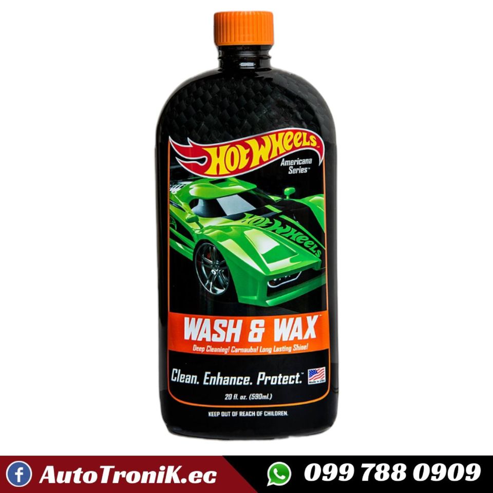 Shampoo + Cera de Carnauba - HotWheels