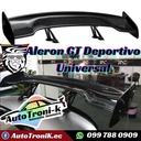 🔥 Alerón Deportivo GT 🏁 - Universal - Negro mate ✅