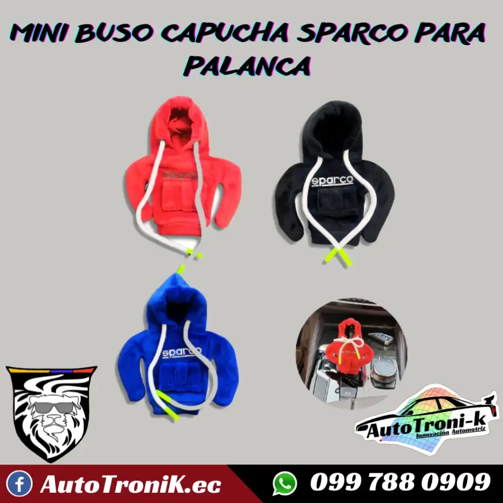 MINI BUSO CAPUCHA SPARCO PARA PALANCA DE CAMBIO