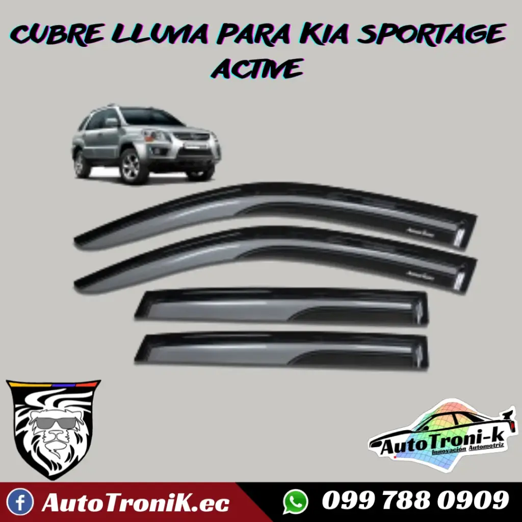 CUBRE LLUVIA PARA KIA SPORTAGE ACTIVE