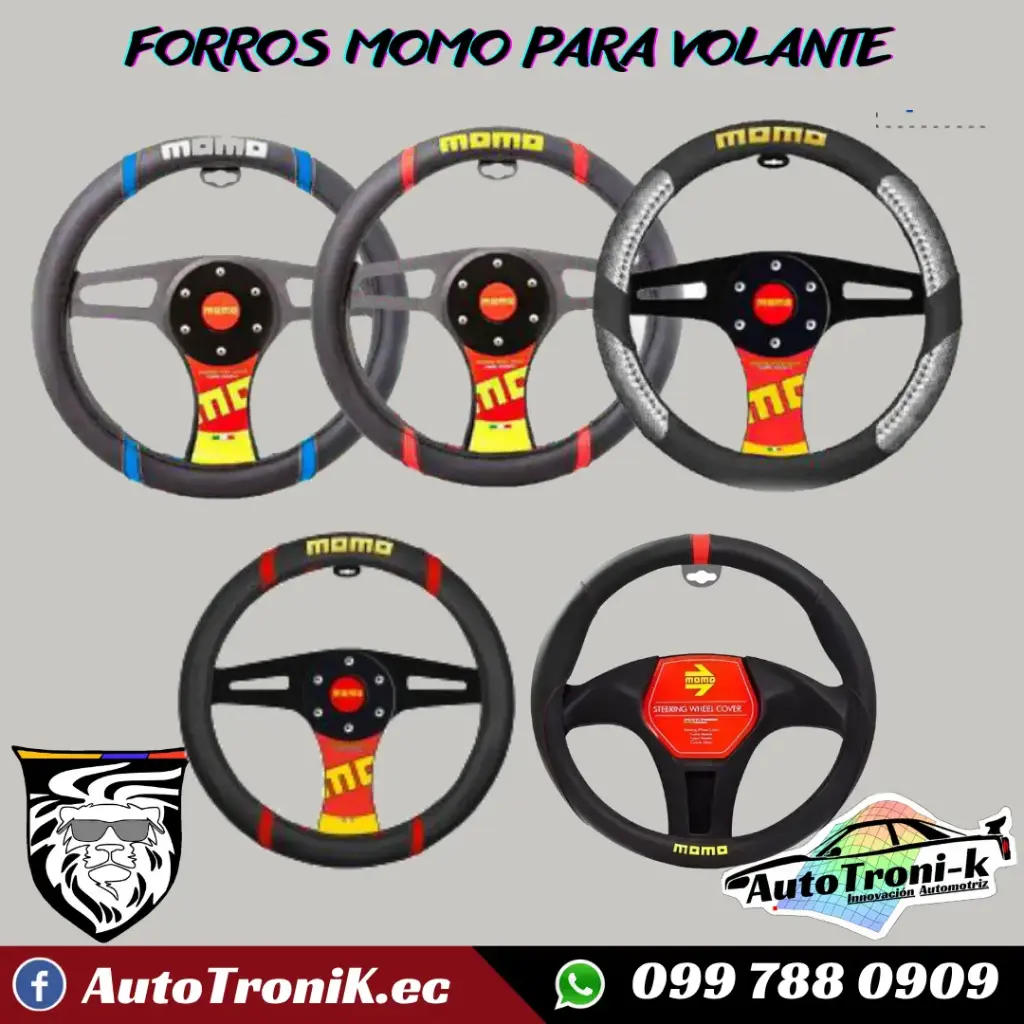 FORROS PARA VOLANTE MOMO