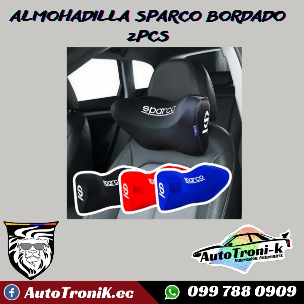 Almohadilla SPARCO bordado