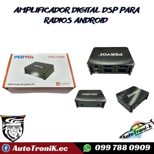 AMPLIFICADOR DIGITAL DSP PARA RADIOS ANDROID📻