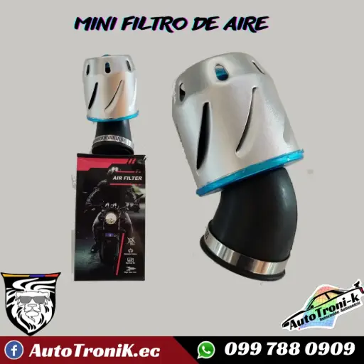 MINI FILTRO DE AIRE PARA MOTO