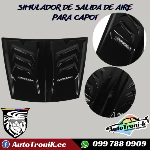SIMULADOR DE SALIDA DE AIRE CON RELIEVE