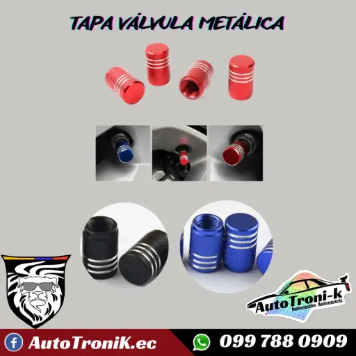 TAPA VÁLVULA METÁLICA