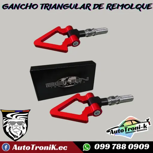 GANCHO TRIANGULAR DE REMOLQUE