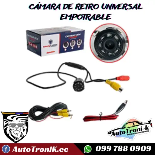 CÁMARA DE RETRO UNVERSAL EMPOTRABLE