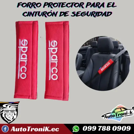 FORRO PROTECTOR PARA EL CINTURÓN DE SEGURIDAD