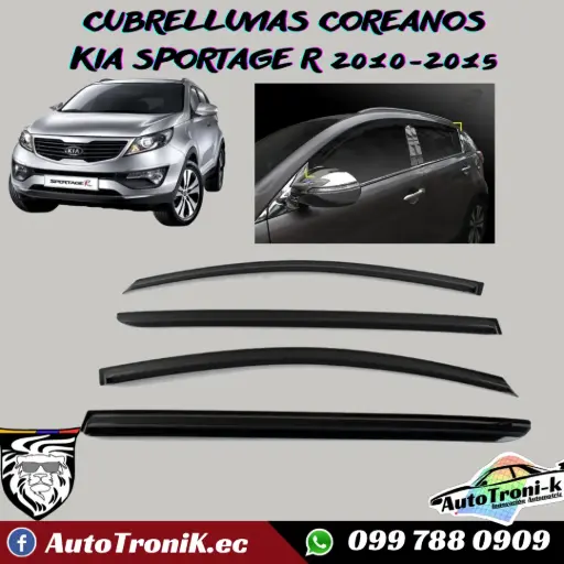 CUBRELLUVIAS COREANOS KIA SPORTAGE R